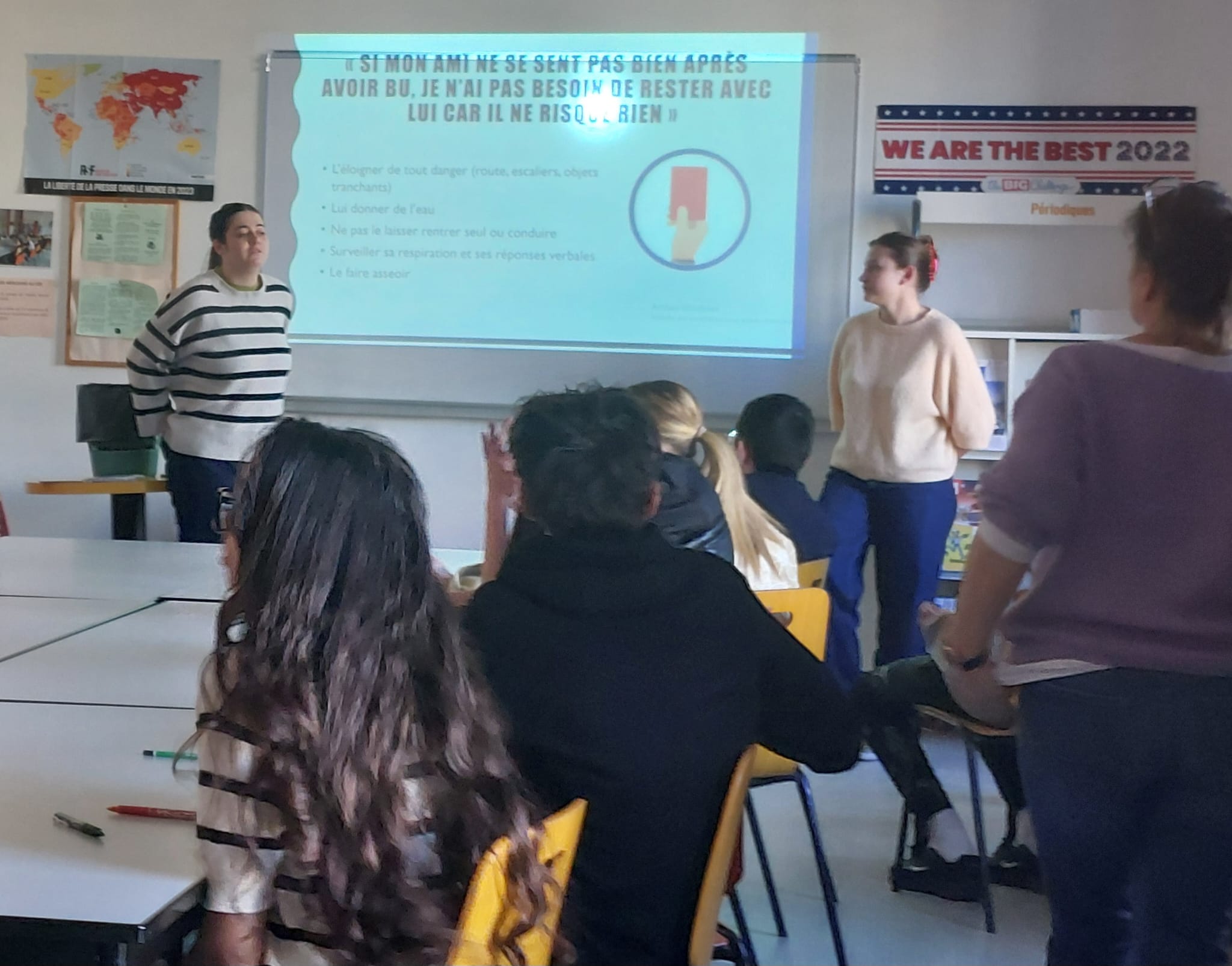 Intervention Santé en 3eme