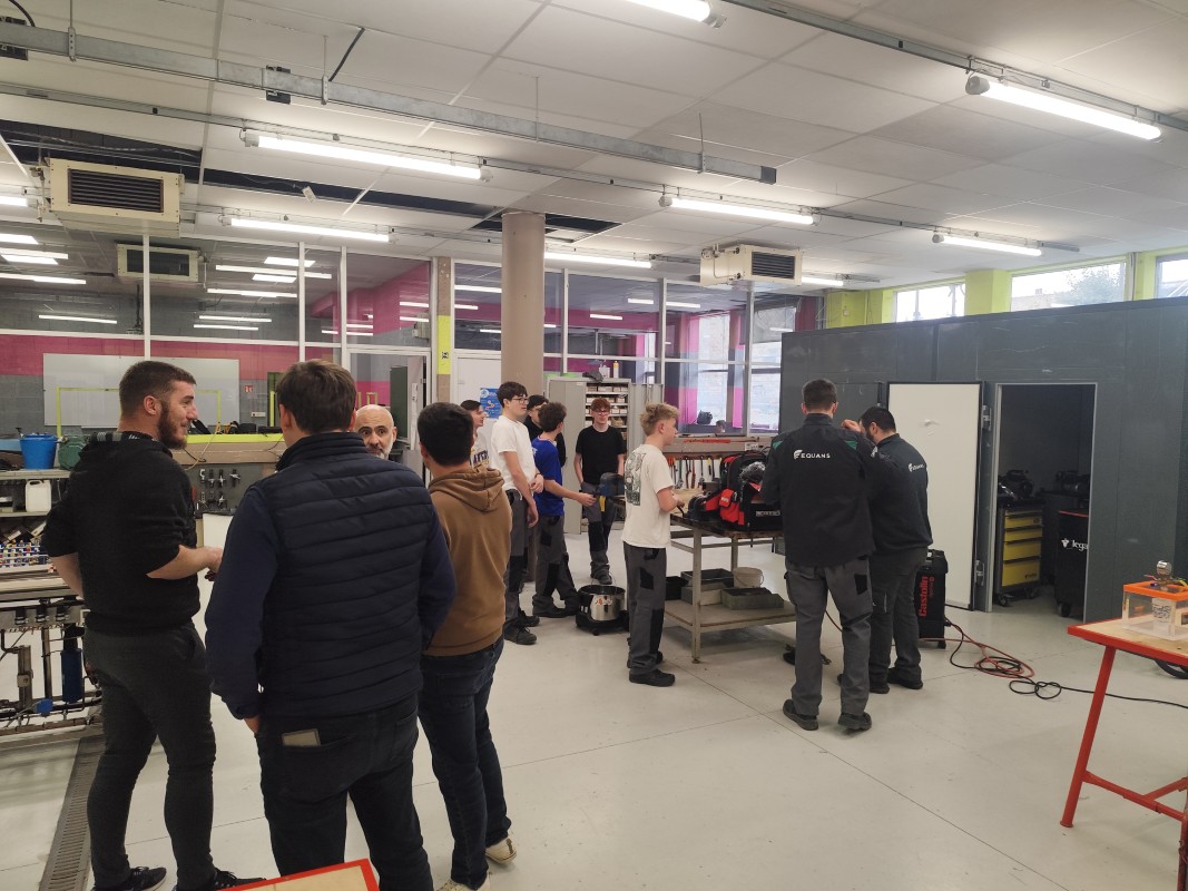 Camion de l'énergie